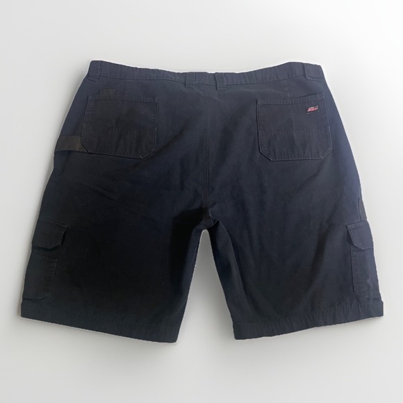 Dickies Carpenter Cargo Work Shorts‎ Mens 44 Black Flat Front 374478 - Picture 8 of 9